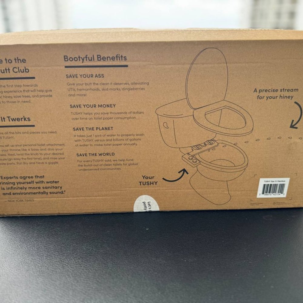 Warm Water Spa Bidet _Tushy SPA 3.0